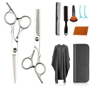 new 2024 Hair Scissors Professional Hairdressing Set Barber Thinning Shears Cutting Tool Hairdresser Professional Hair Scissors Set