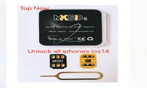 MKSD4 Adhessive Glue Sticker ICCID разблокирует всех носителей для IP11PRO MAX 11 XSMAX XR X 678PLUS GEVEY SIM HEICARDSIM VSIM2886664