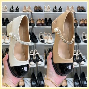 Free Shipping Heel 4.5cm Women's Teahoos Mary Jane Dress Shoe High Heel Shoes Strap With Rhinestones Buckle Fashion Dress Shoes Size 35-39 With Box