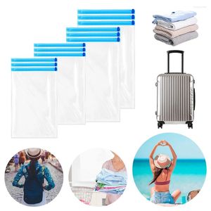 Bolsas de armazenamento 12pcs compressão Multifuncional Organizador portátil Saco selado para viagens ao ar livre