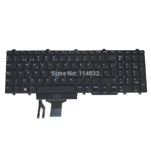 Keyboards 0Y92DW SP ES Spain Spanish Keyboard Replacement Keyboards For Dell Latitude E5550 E5570 Precision 3510 7510 M7720 M7520 Y92DW