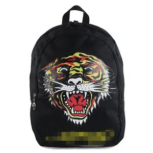 Fashion edhards Backpack Hip-hop Trend 2-layer Men's and Women's Backpack casual student School bookbag