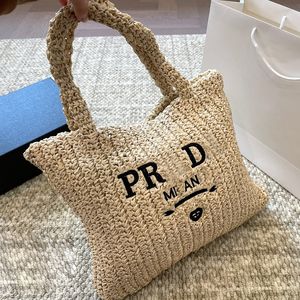 Designer bolsa bolsa de palha mulher bolsas de balde bolsas de ombro hobos tricô de verão sacolas de ombro de praia moda moda grande bolsa de linho de linho saco de pano