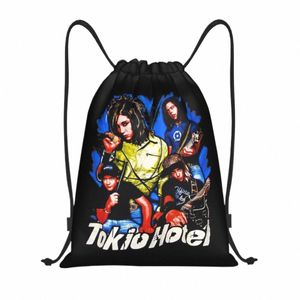 Tokio Hotel Shinkstring Bag Women Men Men Portable Gym Sc