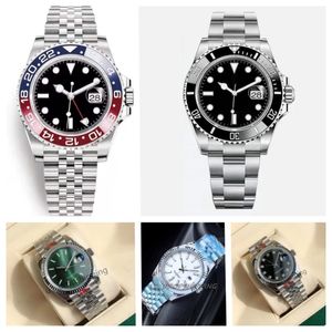 Luksusowy projekt mody projektantki Mężczyźni Mechaniczne zegarek 41 mm Automatyczne zegarek ze stali nierdzewnej Luminous Waterproof Watch Watch Para klasyczny zegarek Montre de Luxe