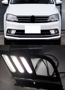 1Pair-Auto-LED DRL Daytime Running Light Daylight für VW Jetta Sagitar MK6 2015-2018 Streamer Blinker 7469983