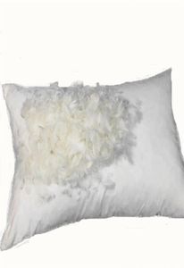 Warmsliving 100 White Goose Down Feather Pillow Cotton Cover Five Star El Pillow Adult Single T2006035165289