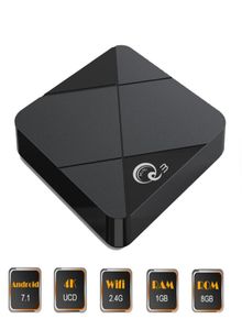 Mini Q3 Android TV Box AmLogic S905L Quad Core 1GB 8GB 24G WiFi 4K Media Player Smart Set Top Box 1G8G1827285