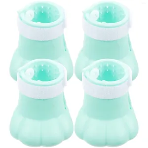 Cat Costumes 4 Pcs Silicone Foot Cover Shoes For Cats Use Nail Covers Boots Only Adult Silica Gel