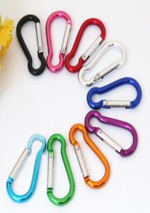 S Mini Alluminio MultitItool Button Tastiera del Carabiner Dureble Camping Escuimento del Carabiner Clip Snap Clip EDC appende 2500811471320