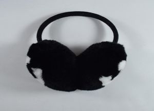 Zima Earmuffs żeńska królik aksamitne uszu klasyczne markę muffy ucha moda ciepłe pluszowe unormuffs8940889