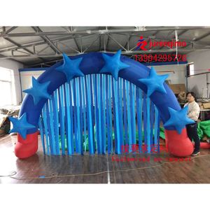 Mascot kostymer iGable Arch Birthday Party Super Layout Decoration Ierable Advertising Material Anpassning