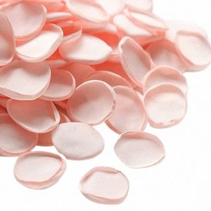 Pétalas de rosa de seda 100pcs blush rosa Artifical FRS cesto de cesta de casas de casamento decoração de casamento de casamento 27 -ele#