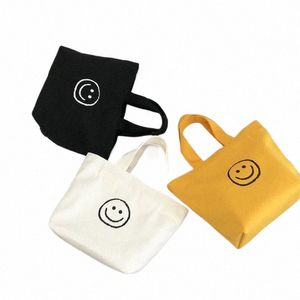 1 PC Korean Style Smile Face Mini Shop Bag For Women Fi Mobile Phe Bag Lady Purse Small Casual Handbag Storage Påsar F8I1#