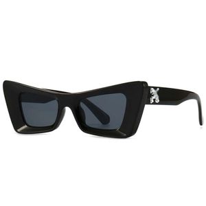 Offs güneş gözlükleri moda kedi göz y2k trend owoff sunglasse erkek bayan markası güneş gözlük kapalı lüks hip-hop punk gözlükler glasse ok x trendy güneş gözlüğü m1sq