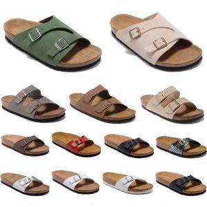 Madrid Cork Slippers Moda Menina Mulheres Sandálias de Praia Designer Sapatos Slide Slide Summer Fashion Fashion Wide Slippery Treinadores Flip Flop Tamanho 34-47