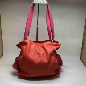 Klassische Loeiwey -Serie Frauen Taschen Hochwertige Designer -Marke Bag Colored Sheepell Schulter Handheld Frauen Tasche mit Logobox