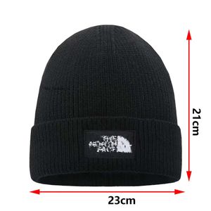 Beanie/Skull Caps Outdoor New North Hats headbears Cashmere Thick Knit Men Face Cap Trend Explosion Woolen Nort Face Beanie Hat Women All Take Warm 47