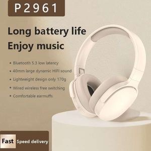 Gorąca sprzedaż P2961 Zestaw słuchawkowy bezprzewodowy Bluetooth Earchephone 5.3 Niskie opóźnienie oryginalne fabryczne modelu prywatnego modelu sportowego bluetooth zatyczki do uszu