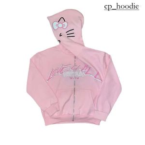 Y2k hoodie retro Lazy Style Hoodie для женщин, если бы Fun Fun Multi Angel Full -Zip Hoodie y2k повседневная толстовка Harajuku Американская рубашка Y2K 9479