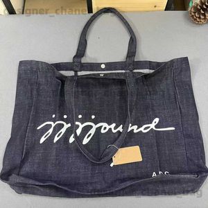 TOTES JJJJOUD LOTTE Japan Korea AP Torba torebka torebka na ramię na płótnie torba dżinsowa T240416