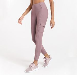 yoga outfits leggings thread work gym clothes women Air Pocket Pants elastic tight sports running fitness leggins with pockets4673401