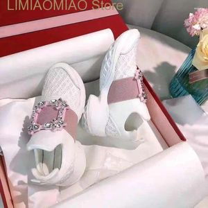 Casual Shoes Autumn Diamond Platform Women's Sports White Shine Rhinestone Shoe Tide