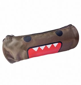 DOMO KUN LEPIS CASE POUCH CARAÇÃO DE ESCOLA KAWAII PARA MENINOS GRANHOS GRANHOS CARRO CARTO Anime Pen Bag 96lp#