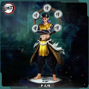 Figuras de brinquedos de ação Demon Slayer Hantengu Anime Figuras de acordes superiores 31cm Ação Figura PVC Modelo Estátua Ornamento Doll Decoration Toys Gifts Y240415