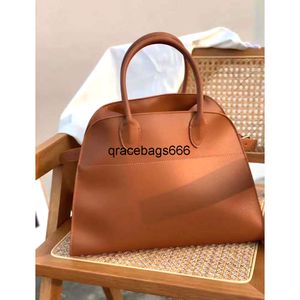 The Row Bag Margaux15 Totes duża pojemność Margaux 10 torebek park skóra skórzana luksusowe kobiety designerki camdem płaski pasek na ramię miękka torebka terrasse