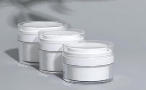 15 30G VIT Simple Airless Cosmetic Bottle 50g Akryl Vakuumkräm Jar Cosmetics Pump Lotion Container SN43114355009