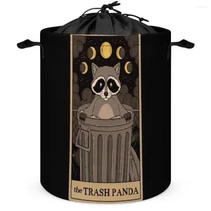 Sacos de armazenamento Bins O lixo panda para venda cesta de lavanderia de grande capacidade e ótimo toque pode ser dobrado