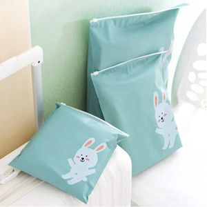 Travel Organizer Storage Bags Waterproof Cute Animal Bag for Kids Children Clothes Luggage Laundry Cosmetics Organizer Pouch