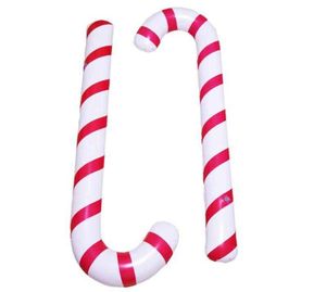 Uppblåsbar julrör Klassisk lätt hängande dekoration Lollipop Balloon Xmas Party Balloons Ornament Adgnment Gift 881629769