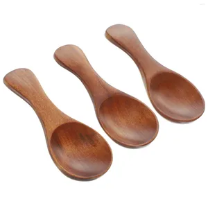 Spoons 3 Pcs Small Wooden Spoon Infant Scoops Mini Personality Phoebe Bulk Child Tiny Little