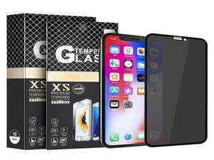 5D Privacy Full Cover Anti Spy Screen Protector Hemdrat Glas för iPhone 13 12 Pro Max 11 XS XR 6 7 Plus 8 Samsung A12 A32 5G A523895169