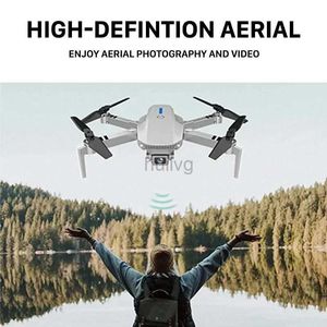 Дроны Новая фотография e88 Pro с широкоугольной высотой HD HOT HOTS RC Foldable 4K Camera Wi -Fi FPV Drone Aerial Quaduard Dron Gifts 24416