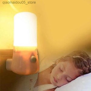 Lamps Shades 110/220V wall mounted feeding light LED mini night light American plug childrens bedroom home decoration light Q240416