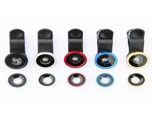 3 in 1 Clip Cell Phone Fish Eye Lens 5 Colors Available 180 degrees Fish Eye Lens for iPhone3327531