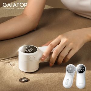 Gaiatop Electric Ludd Remover Rechargeble Sweater Defuzzer Intelligent Digital Display Linds Shaver Trimmer 240415