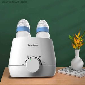 Bottle Warmers Sterilizers# Baby bottle heater and sterilizer with timer precise temperature control food and milk heater with skim baby accessories Q240416