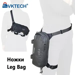 Waist Bags 2.8L Motorcycle Drop Leg Side Bag Large Capacity Crossbody Chest Fanny Pack Adjustable Night Reflective Riding Accessories