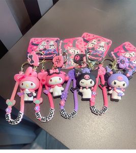 Karikatür gerçek tatlı ve havalı Kuromimi, Leti Doll Keychain, Sevimli Kız Sanli, Gull Çanta Asılı Dekorasyon Küçük Hediye