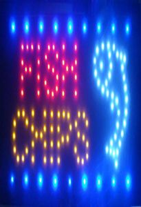 Neon Lights LED Animated Fish Chips Schild Kunden Attraktives Schild Shop Shop 110V oder 220v1711496