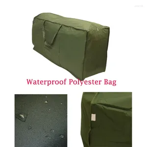 Storage Bags 2024 Extra Large Bag High Quality Waterproof Polyester Army Green Foldable Duffel Luggage Tote