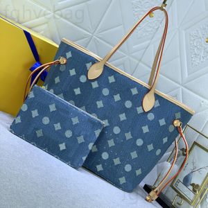 24ss designer handbag women denim travel bag classic bag jacquard shoulder cross body Bag womens fashion bags