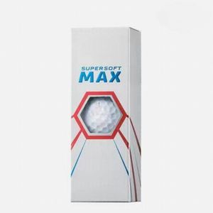 골프 1 PCS Ball Max White 2 계층 슈퍼 장거리 게임 및 연습 지원 커스텀 로고 드롭 선박 #1864 #864