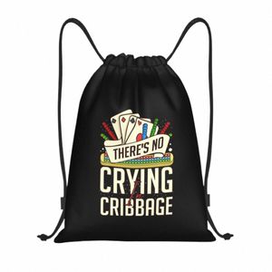 Cribbage Board Player Card Game Rules Crib Play Be Drawstring Bags Jym Bag Hot LightWeightE0LP＃