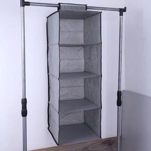 6/10 Layers Hanging Storage Bag Closet Organizer Wardrobe Organizer Clothes Door Storage Pocket Shoes Hanging Closet Organizer