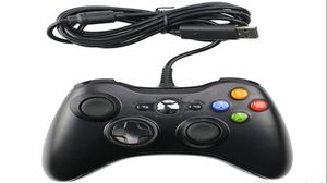 Şok USB Oyun Denetleyicileri Microsoft Xbox Slim 360 Windows PC için Gamepad Joystick Omuzlu Buttons7222323